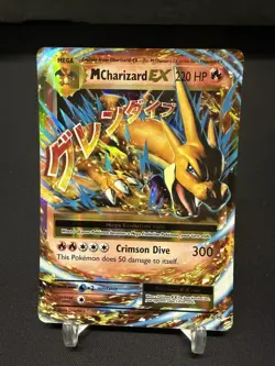 Pokemon M Charizard EX 13/108 Evolutions Ultra Rare Full Art Holo Mega 2016 Eng - Image 1