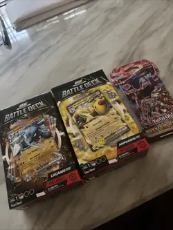 Pokemon Ex Battle Deck Lucario Ampharos - Lot of 3 Sealed Decks - Image 1
