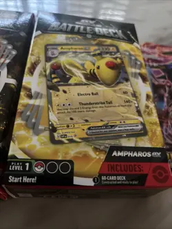 Pokemon Ex Battle Deck Lucario Ampharos - Lot of 3 Sealed Decks - Image 3