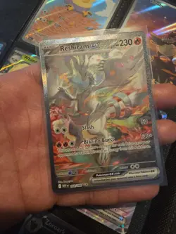 Pokemon TCG Reshiram EX 166/086 White Flare Special Illustration Rare Holo - Image 2