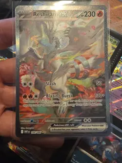 Pokemon TCG Reshiram EX 166/086 White Flare Special Illustration Rare Holo - Image 4