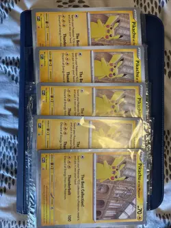 5 x Pokemon TCG Promo Oversized Card - Pikachu at the Museum (Sealed) - UK - Image 1