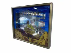 HTF Lion King Possible Cast Piece Walt Disney Etched Framed Mirror - Image 2