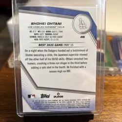 2025 Bowman's Best - Shohei Ohtani #46 - Image 3