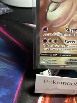Pokemon TCG Alcremie v Shining Fates 064/072 Holo Ultra Rare NM/Mint Condition! - Image 5