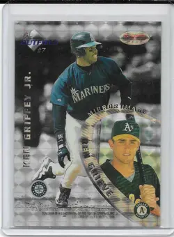 1996 Bowman's Best Mirror Image Atomic Refractor Griffey/Gwynn/Guerrero/Grieve - Image 1