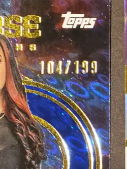 2025 Topps Universe WWE AVA Universe Autographs Lot (2) On-Card Autos - Image 3