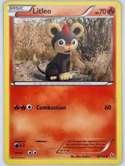 Litleo 18/106 Pokemon - XY Flashfire MP - Image 1