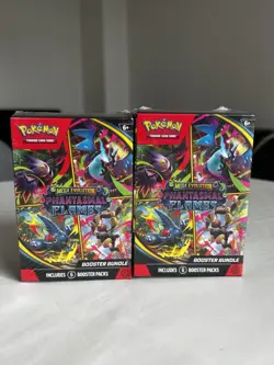 Pokemon TCG Mega Evolution Phantasmal Flames Booster Bundle (x2) New & Sealed - Image 1
