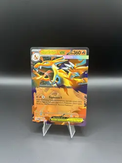 Pokemon TCG Mega Charizard Y EX MEP030 Promo Holo NM/M - Image 1