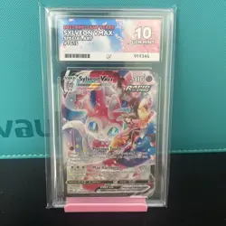 Pokemon TCG Sylveon VMax TG15-TG30 Brilliant Stars Alt Art Gem Mint Ace 10 - Image 1