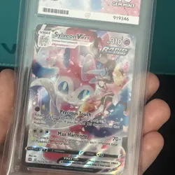 Pokemon TCG Sylveon VMax TG15-TG30 Brilliant Stars Alt Art Gem Mint Ace 10 - Image 3