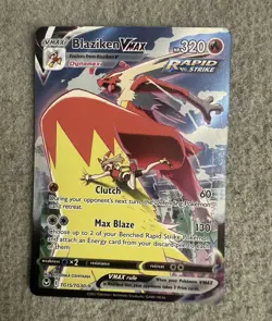 Pokemon TCG Blaziken VMAX TG15/TG30 Silver Tempest Trainer Gallery - Image 1