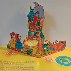 Vintage 1970 Donald Duck's Pop-Up Circus Book - Purnell Disney Rare - Image 3