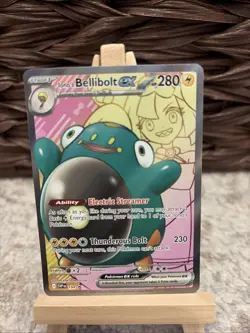 Pokemon TCG Journey Together Iono's Bellibolt Ex Black Star Promo 194 - Image 1