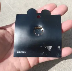 Disney Gold Plated Mickey Head Pin - 1990’s - Image 3