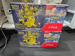 Pokemon Surging Sparks Elite Trainer Box Booster Bundle Costco 2-Pack - Image 1