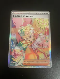 Bianca's Devotion - 209/162 - Special Illustration Rare - Temporal Forces - NM/M - Image 1