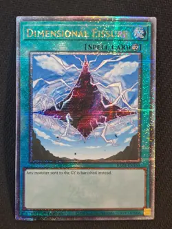 Dimensional Fissure (RA03-EN163) Quarter Century Secret Rare) Yu-Gi-Oh! TCG - Image 1