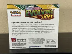 Pokemon TCG Evolving Skies Booster Box Sealed with Acrylic Case - Image 4