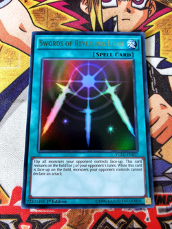 Swords of Revealing Light ygld-enb17 1st Edition (NM+) Ultra Rare Yu-Gi-Oh! - Image 1