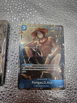 Monkey D Luffy Ace Sabo Set Of 3 P-075 One Piece Promotion Cards Foil Sealed - Image 4