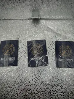 Monkey D Luffy Ace Sabo Set Of 3 P-075 One Piece Promotion Cards Foil Sealed - Image 5