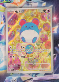 Pokemon Marill 232/217 Me: Illustration Rare - Ascended Heroes Holo Card - Image 3