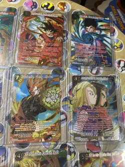 Dragon Ball Z TCG! 16 cards total All SPRs! Multiple Sets! Holo Artworks NM! CCG - Image 4