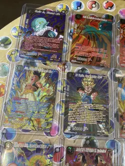 Dragon Ball Z TCG! 16 cards total All SPRs! Multiple Sets! Holo Artworks NM! CCG - Image 5