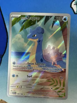 Misty’s Lapras 194/182 IR Destined Rivals Alt Art 2025 Pokemon Card - Image 1