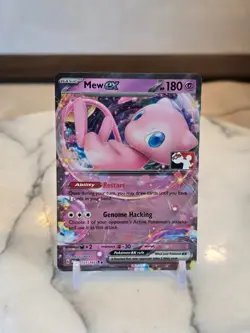 Pokemon TCG Mew ex 151/165 Prize Pack Series Cards Holo Near Mint - Image 1