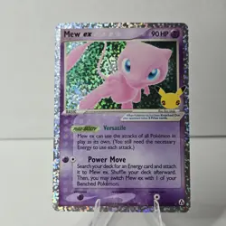 Pokemon Mew EX 88/92 Celebrations Classic Collection Holo Card NM/MT - Image 1