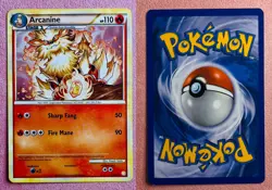 Arcanine 1/123 Non Holo | HeartGold & SoulSilver | 2010 Pokemon TCG Card | LP - Image 3