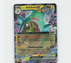 Pokemon - Iono's Bellibolt ex - 053/159 - SV Journey Together - Half Art Card - Image 1