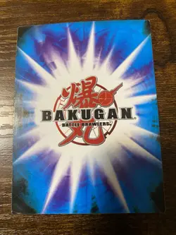 BAKUGAN Ability Card BATTLE CRUSHER BA2011-RE-SM-GBL 2009 SM/SEGA 1/4c - Image 2