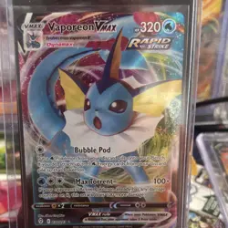 Pokemon TCG VMAX Holo Espeon Glaceon Vaporeon Leafeon 4 Card Lot - Image 5