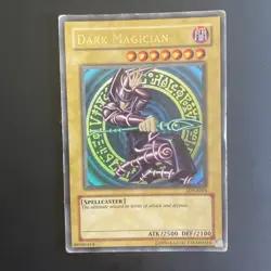Yugioh Dark Magician SDY-E005 Ultra Rare Unl MP (Euro Print) - Image 1