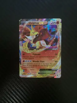 Moderately Played, English - 1 x Pokemon Delphox EX - XY19 - Ultra Rare XY Promo - Image 1