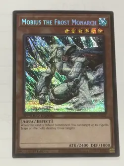 Yugioh! Mobius the Frost Monarch - SBC2-ENI21 - Prismatic Secret Rare - 1st Edit - Image 1