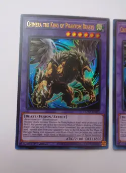 Playset: 3x Chimera the King of Phantom Beasts DUNE-EN033 (Ultra, 1st Ed, LP) - Image 3