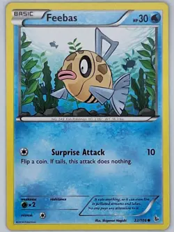 Feebas 22/106 Pokemon - XY Flashfire MP - Image 1
