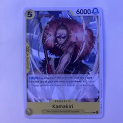One Piece CCG Card Game Kamakiri Sky Island/Shandian Warrior Op15-100 Common Nm - Image 2