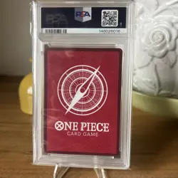 One Piece Uta EB02 Special Gold 25th Anniversary OP06-001 PSA 10 Gem Mint - Image 2