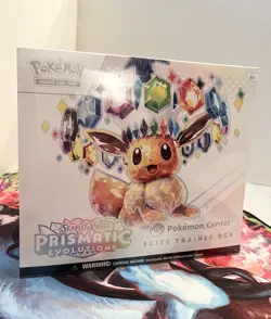 Pokemon Center Exclusive TCG Prismatic Evolutions Elite Trainer Box ETB - Sealed - Image 1