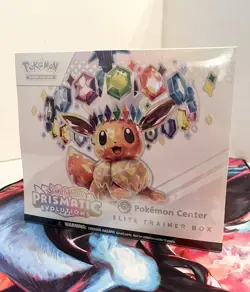 Pokemon Center Exclusive TCG Prismatic Evolutions Elite Trainer Box ETB - Sealed - Image 2