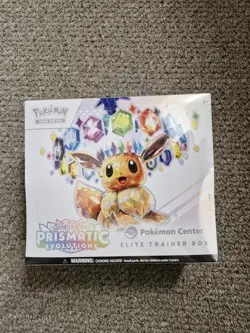 Pokemon TCG: Prismatic Evolutions Pokemon Center Elite Trainer Box ETB - Sealed - Image 1