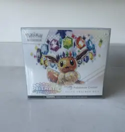 Prismatic Evolutions Pokemon Center Elite Trainer Box ETB Sealed with Case - Image 1
