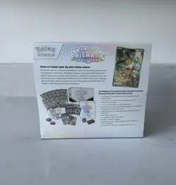 Prismatic Evolutions Pokemon Center Elite Trainer Box ETB Sealed with Case - Image 4