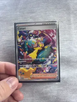 Pokemon TCG Canari 291/217 Ascended Heroes Special Illustration Rare MINT - Image 1